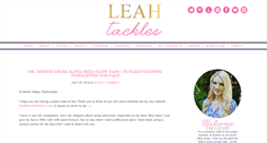 Desktop Screenshot of leahtackles.com